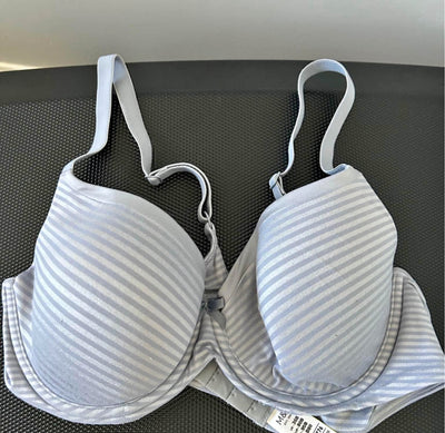 Grey heavily used swim suit top